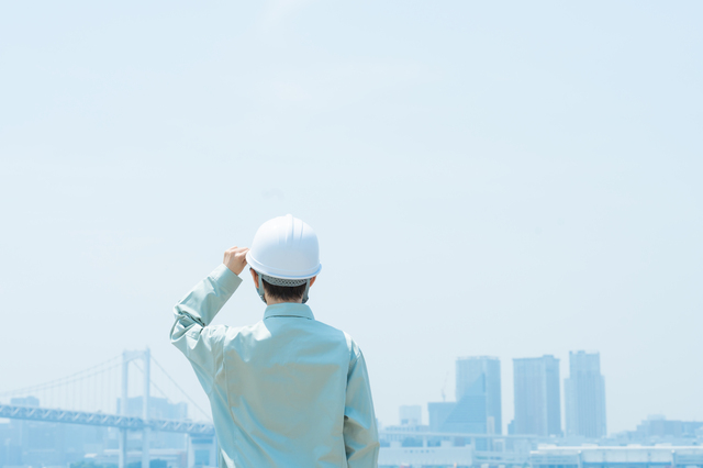 現場スタッフの写真