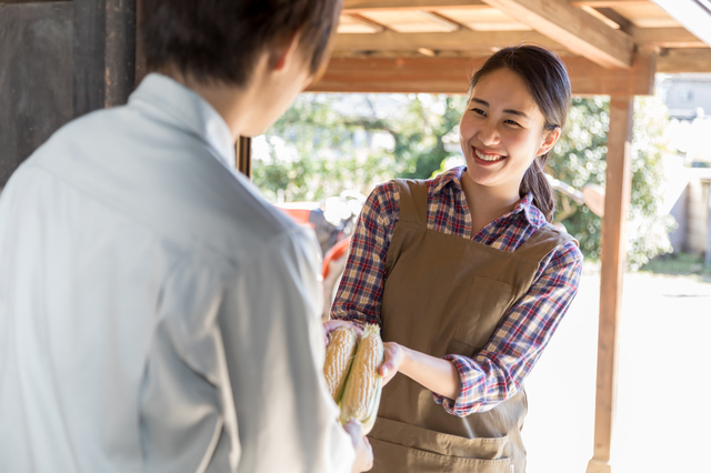 近隣住民との会話