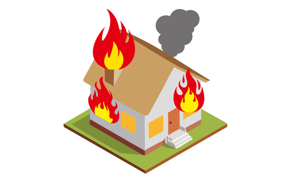 火災にあった建物の解体工事についての注意点や流れ、通常の解体工事との違いについて