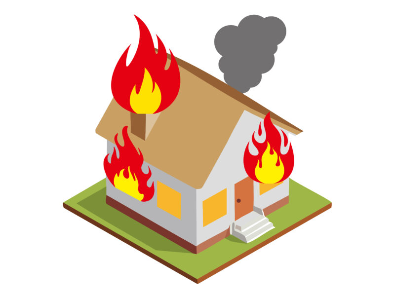 火災にあった建物の解体工事についての注意点や流れ、通常の解体工事との違いについて